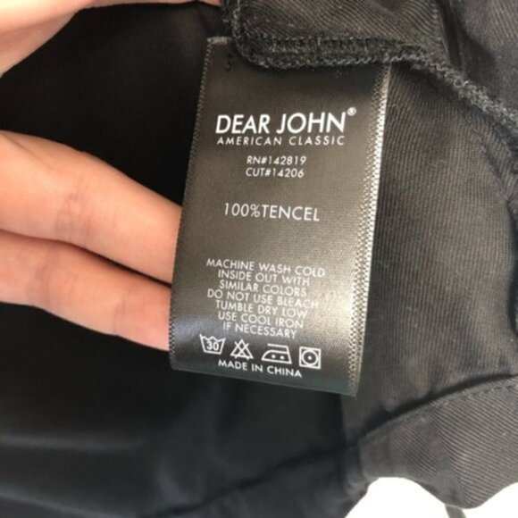 Dear John Denim Waterfall Black Utility Vest S - Picture 6 of 6